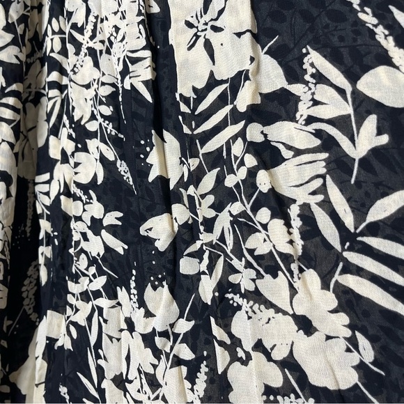 VTG‎ 90s Women Maxi Broomstick Skirt XL Reversible Goblincore whymsigoth grunge - Picture 3 of 7